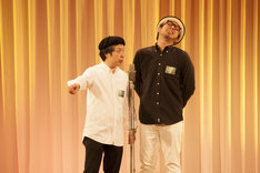 「M-1グランプリ2018」2回戦に出場した「漫画家」。