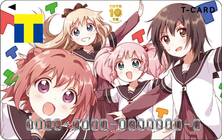 なもり描き下ろし ゆるゆり Tカード登場 カードケースや長財布などグッズも Otatalk