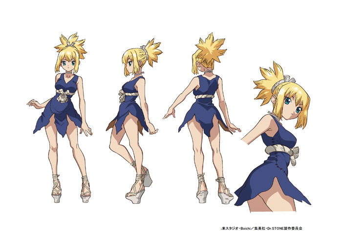 Dr Stone クロム コハクらの設定画公開 キャラデザ担当コメントも Otatalk