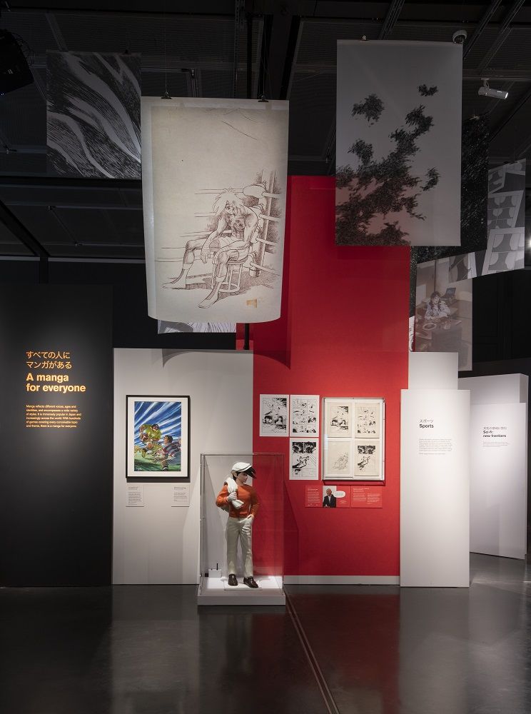 大英博物館のマンガ展開幕 ラストには井上雄彦描き下ろしの原画3点を展示 Otatalk