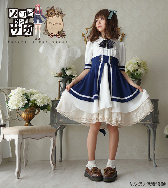 ゾンビランドサガ さくら 純子の制服風ワンピース ナイスバードなパーカーも Otatalk