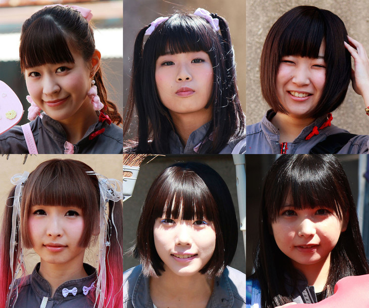 「女の子よ死体と踊れ」より、ゆるめるモ!メンバー。(c