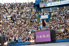 乃木坂46「真夏の全国ツアー2014」明治神宮野球場公演の様子。