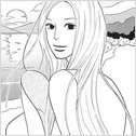 千太郎がひと目惚れする百合香。©小玉ユキ/小学館