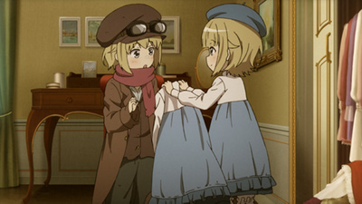 「プリンセス・プリンシパル」第9話「case20 Ripper Dipper」場面カット