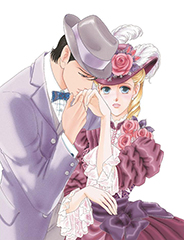 「さいとうちほ画集 NEE LA ROSE-薔薇に生まれて-」に収録されたイラスト。