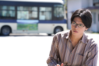  「フィルムに宿る魂」より、結城伽寿也演じる岸本龍弥。