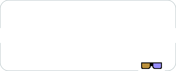 “To the audience:This is NOT a 3D film, but please join our protagonist in putting the glasses on at the right moment.