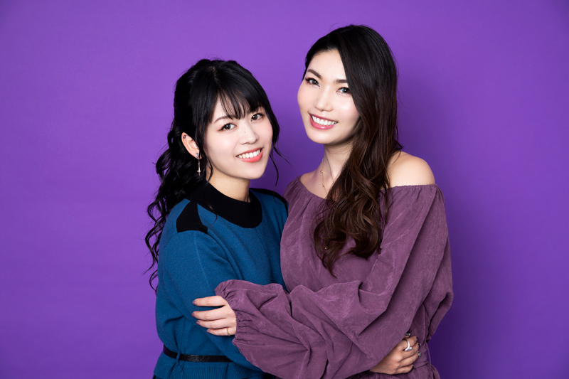相羽あいなとRaychell。