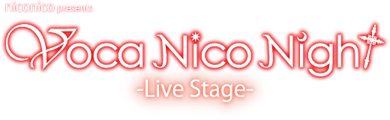 「Voca Nico Night -Live Stage-」ロゴ画像