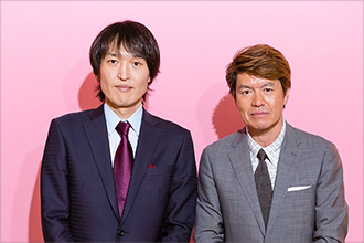 左から千原ジュニア、ヒロミ